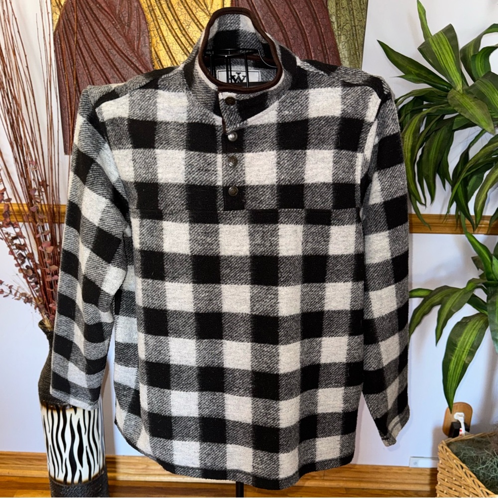 John Wayne Buffalo Plaid Pullover - image 1